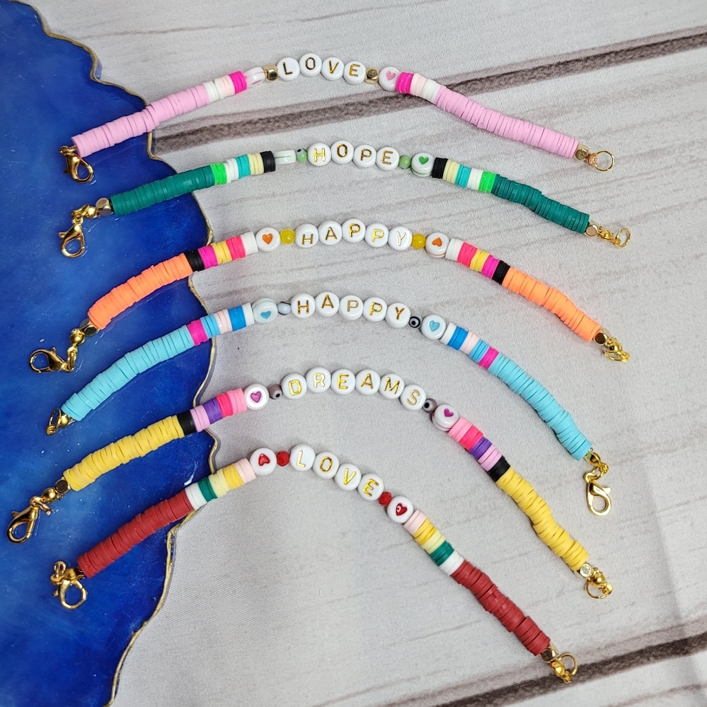 Handmade jewelry,  love bracelets